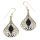 Bronze earrings - drops