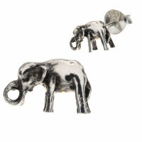 Silberohrstecker - Elefant