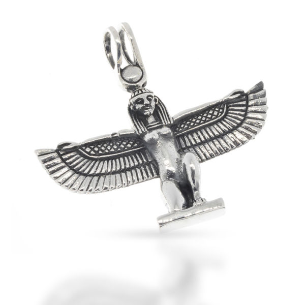 925 Sterling Silberanhänger - Isis