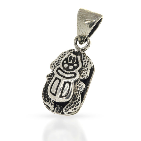 925 Sterling Silberanhänger - Skarabäus "Adom"