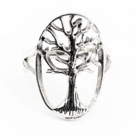 925 Sterling Silberring - Lebensbaum 54 (17,2 Ø) 6,8 US