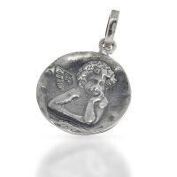 925 Sterling Silver Pendant – John Angel Medallion...