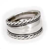 925 Sterling Silberring - Bali 48 (15,3 Ø) 4,5 US