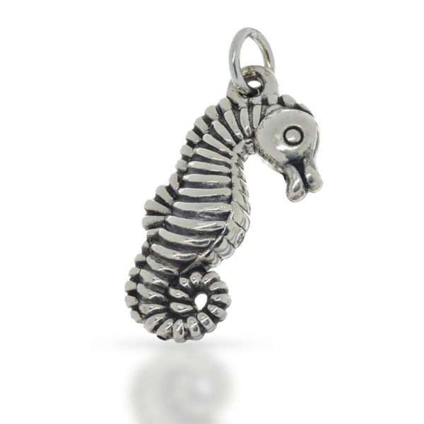 925 Sterling Silberanhänger - Seepferd "Hosea"