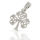 925 Sterling Silver Pendant - Celtic Clover Shamrock