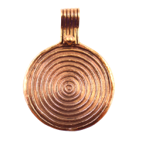 Bronzschild- Keltische Spirale