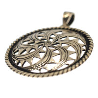 Bronze pendant "celtic sun"