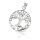 Tree of Life Pendant “Malus” in 925 Sterling Silver