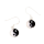 925 silver earrings Yin and Yang