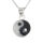 925 Sterling Silberanhänger - Yin und Yang 10mm