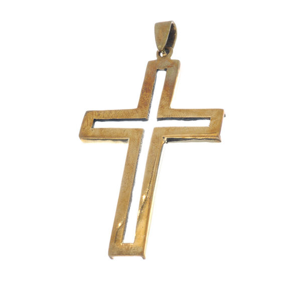 Bronzeanhänger - Kreuz
