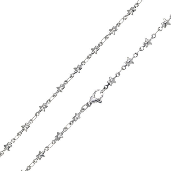4,5 x 2 mm Edelstahlkette