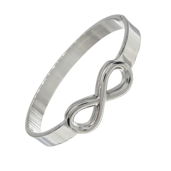 Edelstahlarmband "Infinity"- Stahl