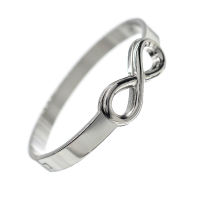 Edelstahlarmband "Infinity"- Stahl