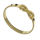 Edelstahlarmband "Infinity" - PVD-Gold