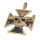 Bronzeanhänger - Eisernes Kreuz mit Stierkopf