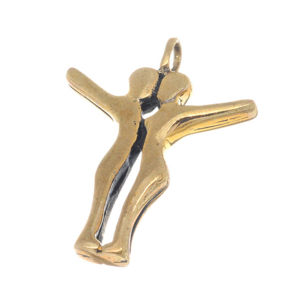Bronzeanhänger - Zwilling