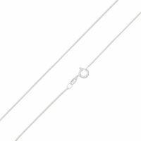 925 Sterling Silberkette - Schlangenkette - 0,9 mm