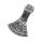 Stainless steel pendant - Mammenaxe "Hrifla" Steel