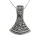 Stainless steel pendant - Mammenaxe "Hrifla" Steel