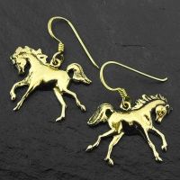 Bronzeohrringe - Pferde