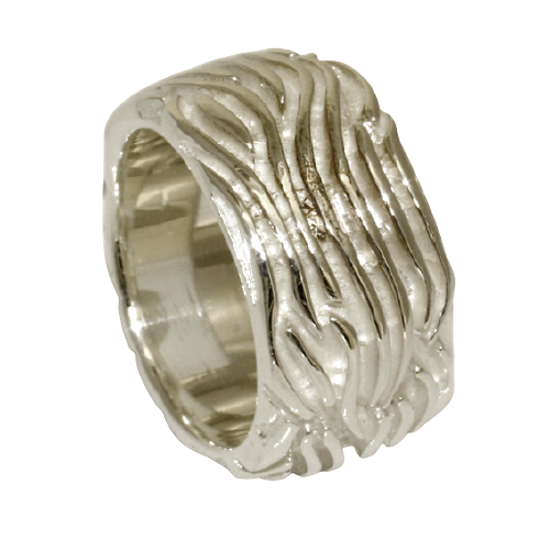 925 Sterling Silberring - Swing 58 (18,4 Ø) 8,4 US