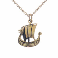 Bronzeanhänger - Wikinger Schiff