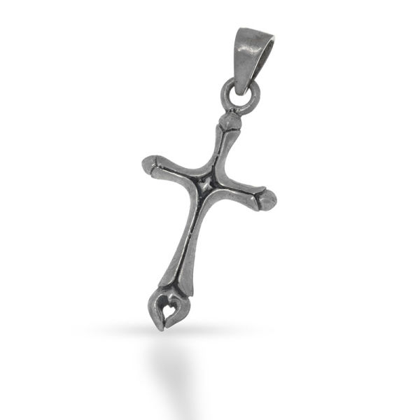 925 Sterling Silberanhänger - Kreuz "Samson"