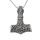Stainless steel pendant - Thors hammer "Luuvud