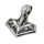 Stainless Steel Pendant - Thors Hammer - Ravens
