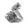 Stainless Steel Ring - Viking Bear Paws 70 (22,2...
