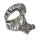 Edelstahlring - Thors Hammer mit Runen 57 (18,1 Ø) 08 US