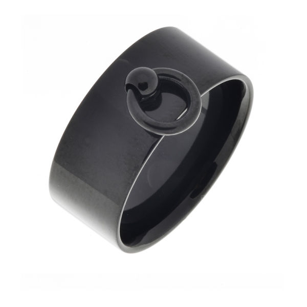 Ring der O - PVD-Schwarz - 10 mm - 62 (19,7 Ø) 09 US