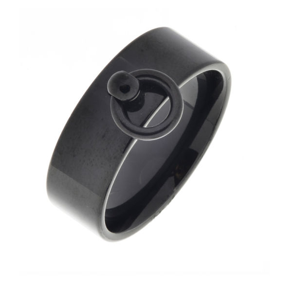 Ring of O - PVD-Black - 8 mm - 58 (18,5 Ø) 08 US
