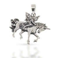 Silver Pendant - Sterling Silver 925 - Fairy Princess...