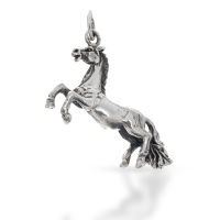 925 Sterling Silberanhänger - Pferd "Amadeus"
