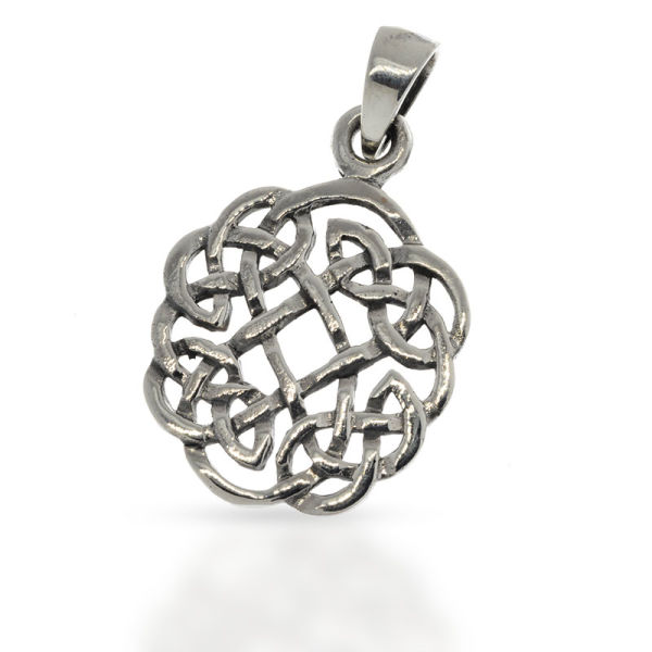 925 Sterling Silberanhänger - Keltischer Knoten