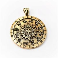Sternzeichen Schmuck Anhänger aus Edelstahl