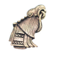 Wikinger Frau Amulett aus Bronze