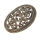 Bronze Brooch Nordic Animal Ornament Oval