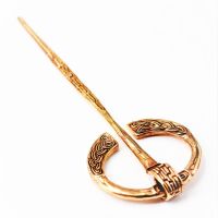 Bronze fibula - Celtic ring brooch