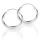 925 Sterling Silber Creolen 5x14mm