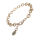 Stainless Steel Bracelet with Plaque - PVD-Roségold