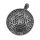 Stainless steel pendant "Star of David"