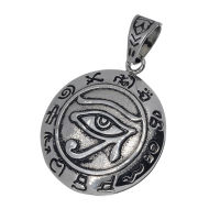 Stainless steel pendant - Egyptian eye