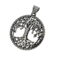 Stainless steel pendant - Yggdrasil "Holdlaf"