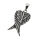 Stainless steel pendant - Wings