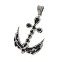 Stainless steel pendant - Celtic anchor "Arp Lun"