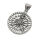 Stainless Steel Pendant - Lily Compass