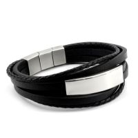 Armband - Black / Stahl